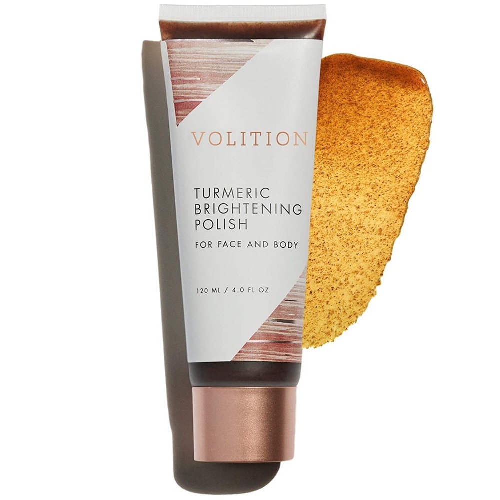 New in box Turmeric Brightening Polish Face & Body 4oz Natural brightening